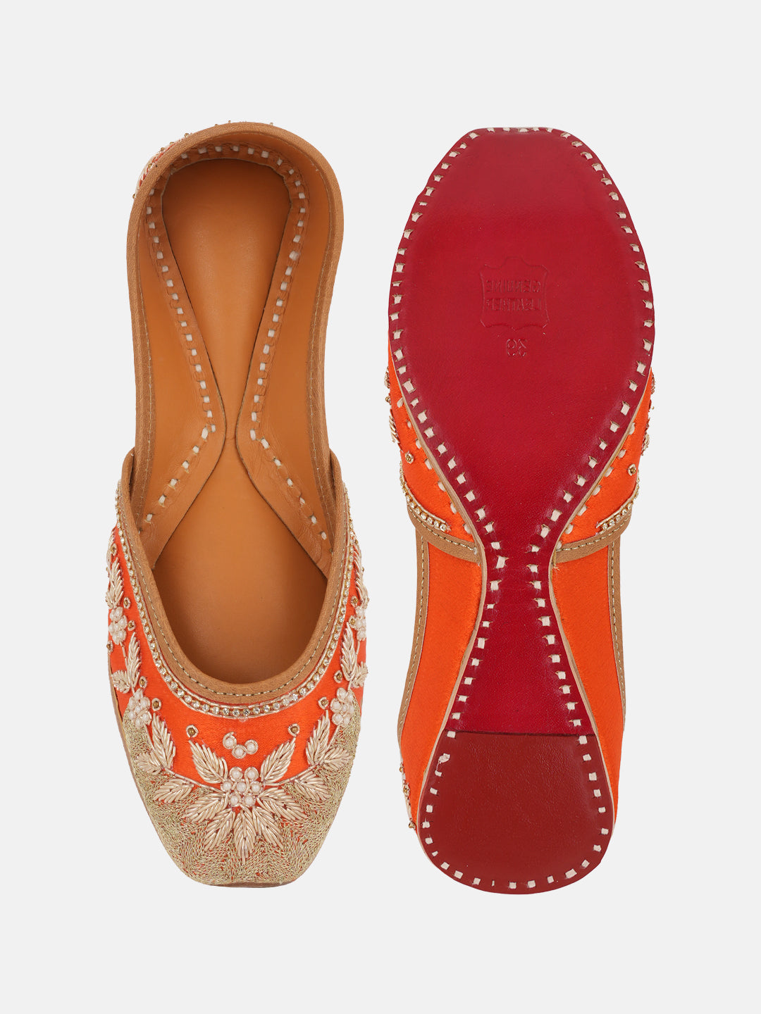 Sunehri Phool Bridal Jutti