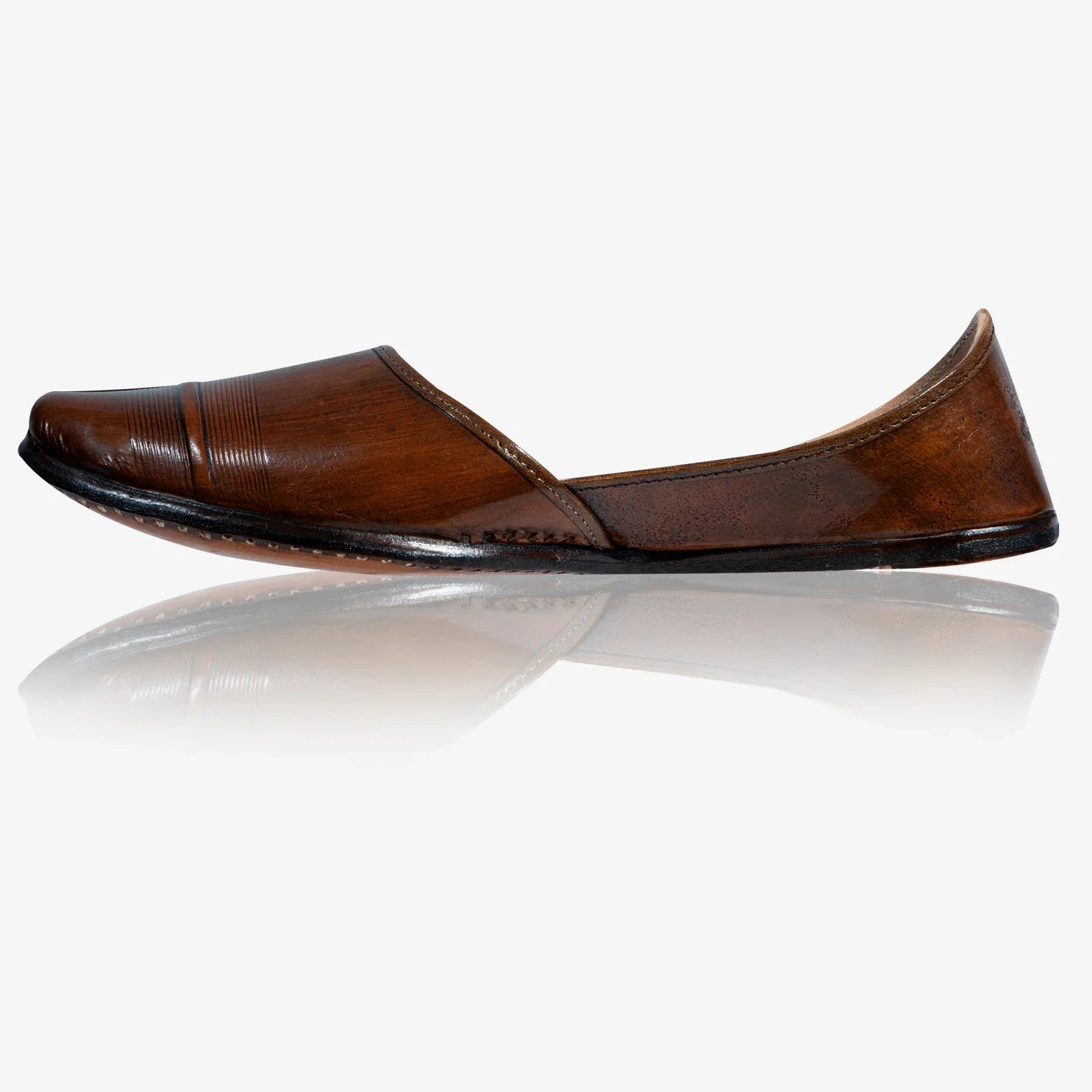 men brown jutti