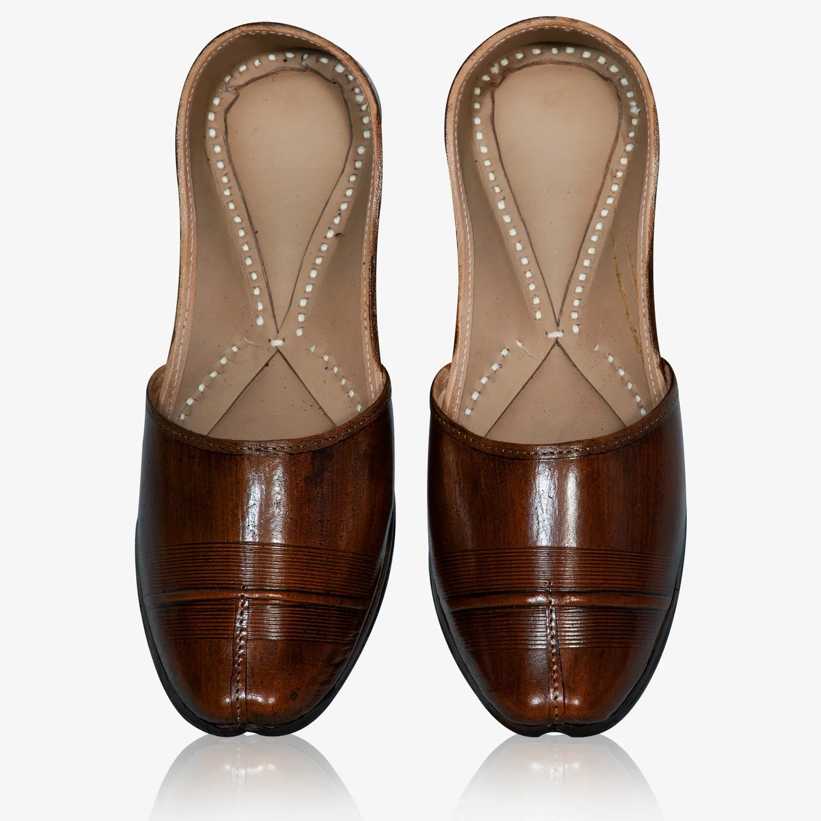 men brown jutti