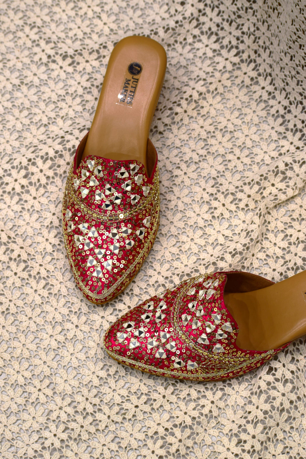 Aabroo Mirror Mules