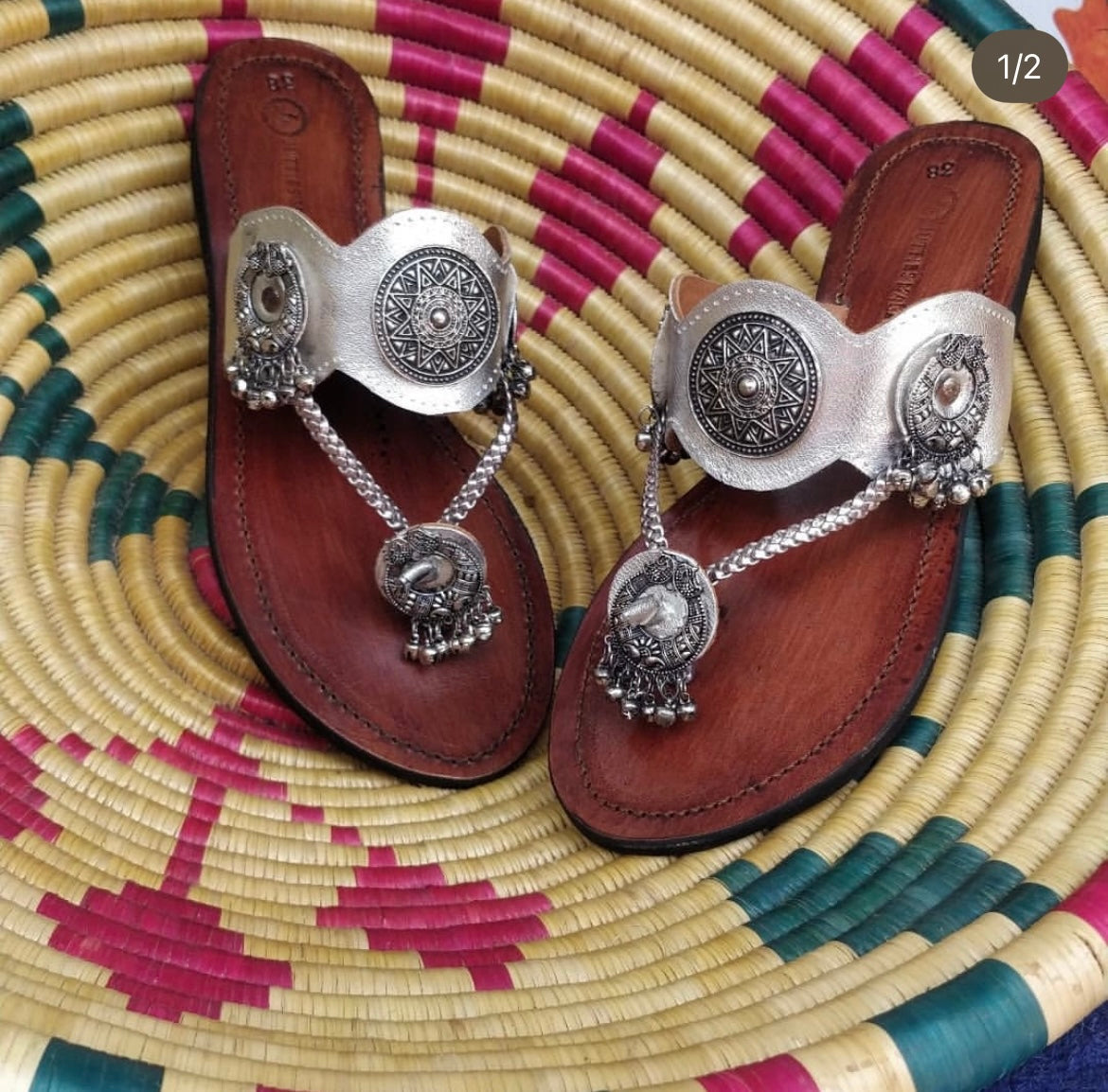 silver jewell tikli kolhapuri