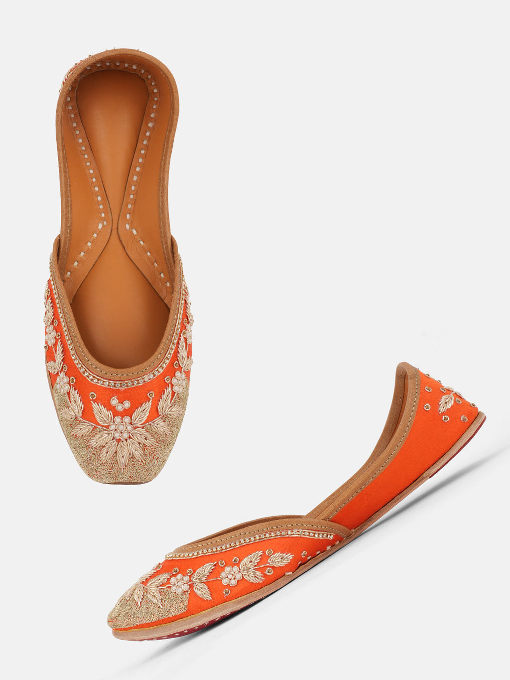 Sunehri Phool Bridal Jutti