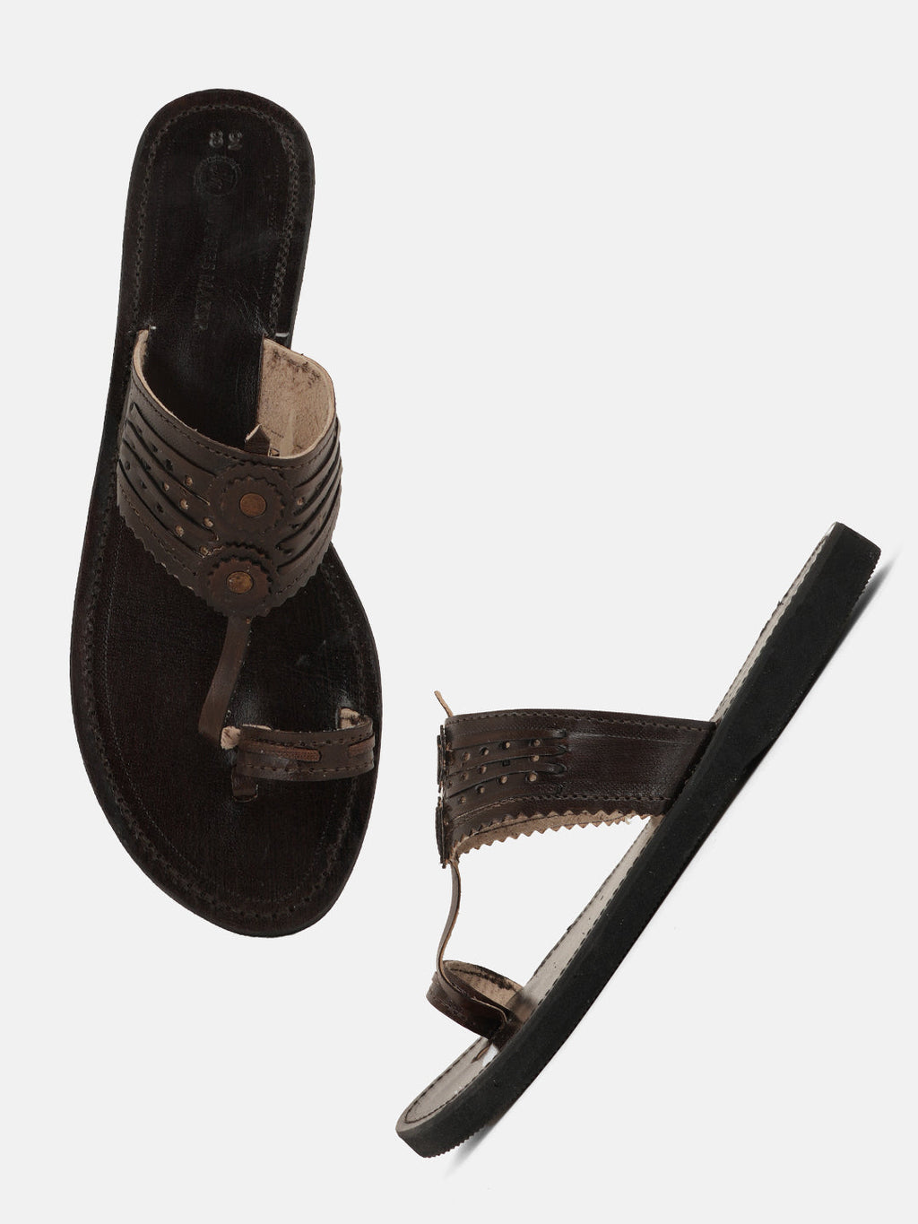 royal ebony kolhapuri