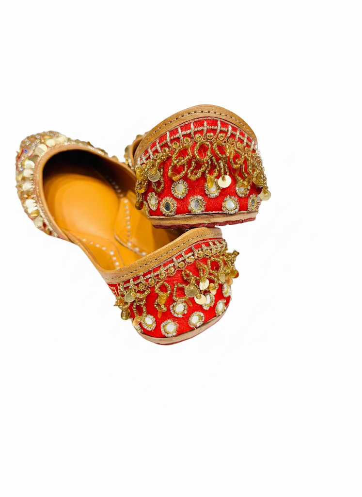 AMBI EMBELLISHED LEATHER JUTTI